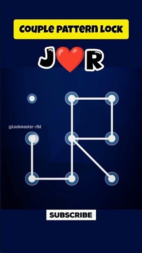 couple pattern lock😍 #pattern #viral #short