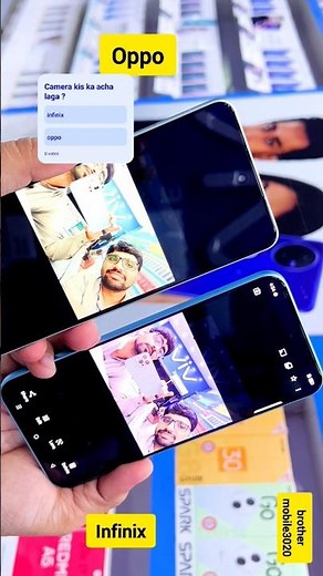 Hot 60 Pro vs A5 Pro Comparison #InfinixHot60Pro #OppoA5Pro #Comparison #brothermobile3020 #shorts