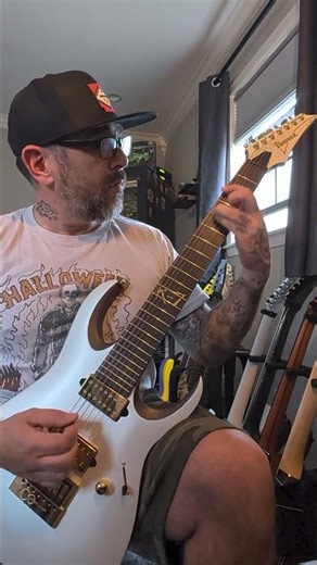 Predictable by KoRn on Ibanez K7YANG #7string #electricguitar #guitar #ibanez #korn #k7yang