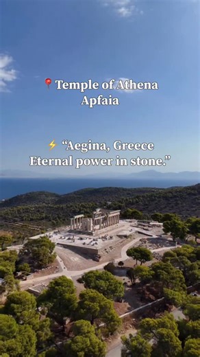 George Skoyteris on Instagram: "Temple of Athena,Greece🇬🇷 Upload by @valiageorgara 🇬🇷The Temple of Athena Aphaia on Aegina,Greece was built around 500 B.C. and stands as a masterpiece of Doric architecture. A sacred guardian of the island, linked to the goddess Aphaia and later identified with Athena, it has stood proud for 2,500 years. Myths breathe in its pediments, awe lives in its stone. ⚡ Where gods became eternal. #greekhistory #greece #ancientgreece #hellas #templeofathena #athena #ap