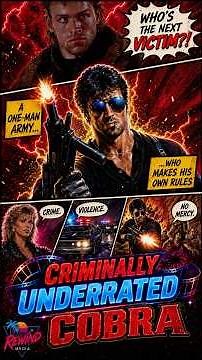 🐍 Cobra 1986 Is the Darkest 80s Action Movie You Forgot 🔥 | Criminally Underrated