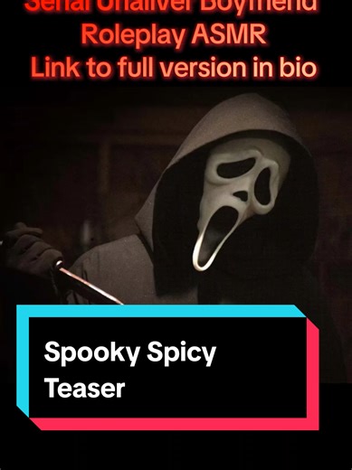 A bit unconventional from my usual teasers I know, but I hope you enjoy. Not meant to be Ghostface, but you know, if the mask fits... #Ghostface #Scream #Booktok #asmrvideo #fyp