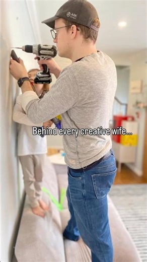 The Perfect Combo: Creative Wife & Handy Husband #homedecor