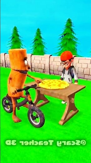 Why Did Tani Get Angry? 😱 Nick’s Crazy Pizza Prank! | #shorts #scaryteacher3d #funny#caketraining