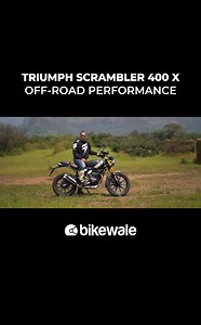 1.2K views | The Triumph Scrambler 400X is the bigger, more desirable...