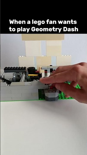 Tutorial Lego geometry dash #lego #geometrydash