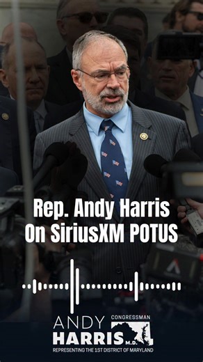 We need price transparency and affordable health insurance options that encourage employers to provide coverage. | Rep. Andy Harris, M.D.