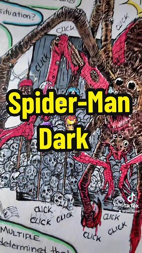 Spider-Man: Dark pinned at top of profile go read the whole story yourself! ⚠️it is scary so Warning⚠️ #spidermandark #spiderman #spidermannowayhome #spidermanfarfromhome #spidermanintothespiderverse #peterparker #darkholdspiderman #horrorcomics #horror #marvelzombies #marvelcomics #fypシ #fypシ #fypシ゚viral #fypage #marvelstudios #marveltok #marvelfanart ##fancomic##fanzine##zine##horrorzine##scary##scarystories##trending##mephisto##milesmorales##doctorstrangeinthemultiverseofmadness##doctorstrang