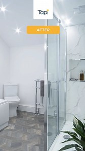 33 reactions | Another gorgeous Tapi transformation ✨ Our Grande vinyl floor in the pattern Yadira looks fabulous in your bathroom @edwardian_terrace_reno This floor is brilliant because it is: - Water resistant ✅ - Slip resistant ✅ - Stain resistant ✅ - VOC free  - A great choice for all rooms around your home  To find your dream floor head to our website today! https://bit.ly/3K49PIg | Tapi Carpets & Floors | Facebook