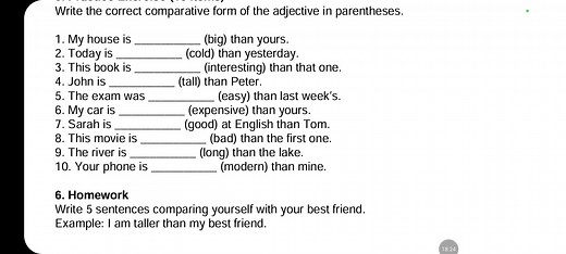47K views · 169 reactions | Lección de inglés. The Comparative Adjectives | Escuela de Idiomas Renacimiento | Facebook