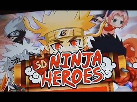 SD NINJA Naruto Mobile/Tablet/iphone/ipad Game Review & Testing