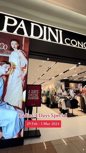 Padini 4-Day Special Sale at AEON MALL Bukit Tinggi