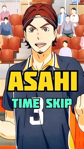 FROM ACE TO DESIGNER! | Asahi Azumane Timeskip #asahiazumane #haikyuutimeskip #asahi