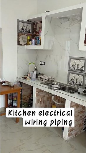 kitchen wiring piping