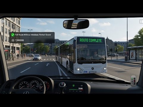 Bus Simulator Ultimate: Completing a Full Route Without Mistakes