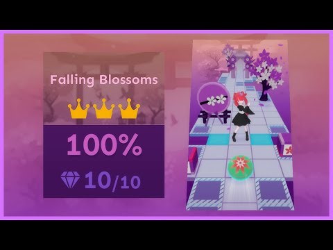 「Rolling Sky」Falling Blossoms「Bonus Level 48」| ★★