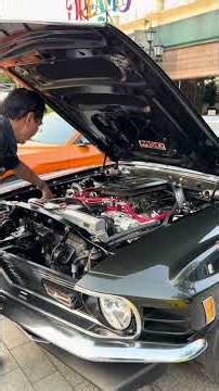 The stunning #Ford_Mustang 428 Cobra Jet 🇺🇸 Made in the USA, 1969. 7.0L V8 engine. A masterpiece ...
