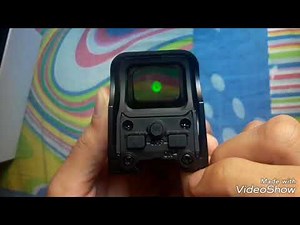 Mira holográfica (airsoft) Eotech 553