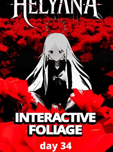 day 34: adding more flower interaction to my game! #thehelyanaproject #flower #indiedev