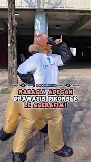 Secret Dramatic Scene at Le sserafim Concert #kpop #shorts