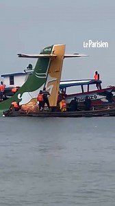 L'avion s'est abîmé à 100m de l'aéroport de Bukoba, en Tanzanie, lors d'un atterrissage sous une météo exécrable | Le Parisien Vidéo