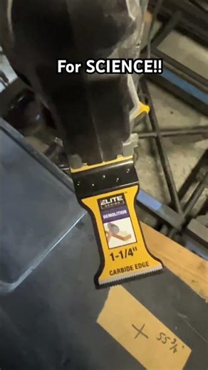 Batmobile Update - Trying A Carbide Blade on The Oscillating Cutter