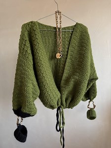 Oversized Moss Cardigan Crochet Pattern - Etsy