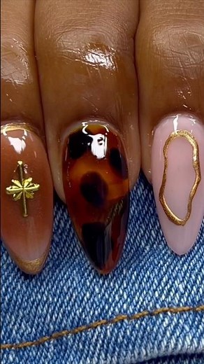Tortoise shell tutorial! #nailart