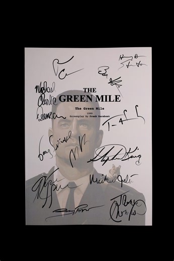 The Green Mile Script Book – Soft Cover Screenplay – Classic Drama Fantasy Film Script - Etsy