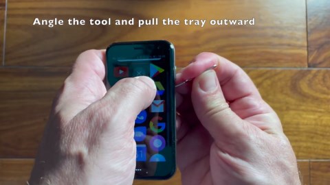 Palm Phone PVG100 (The Small Premium Unlocked Phone), 4G LTE, 32GB Memory, Titanium - Unlocked