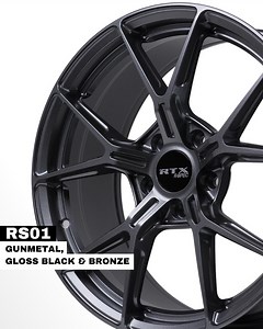 The RS01 is a Flow Forged wheel that makes it more solid and lighter than conventional low pressure casted wheel. Its 5 double spokes design give this model a very sporty look and room for performance brakes and is also EV approved! 👉 rtxwheels.com _____ #rtxwheels #alloywheels #rtx #flowforged | RTX Wheels