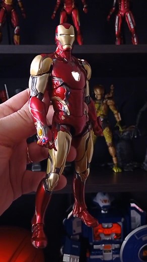 ZD Toys Deluxe LED Iron Man Mark 85 Action Figure Review