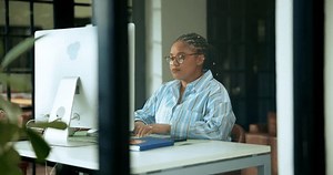 Remote Work Home Computer Black Woman Stock Footage Video (100% Royalty-free) 3940521795 | Shutterstock