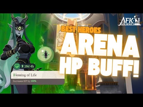 HUGE 100% HP Buff in Arena! New Teams and Meta shift!!! - AFK Journey
