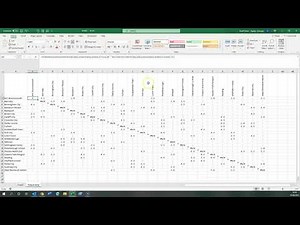 Creating a results grid from a list of results (in this case football) in Excel