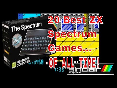 20 Best ZX Spectrum Games Of All Time!