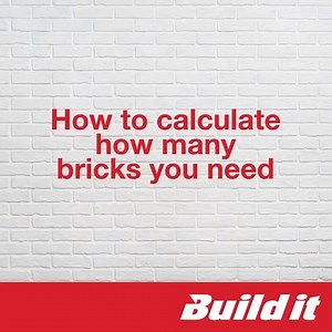 Our brick calculator makes it easy for you to work out just how many bricks you’ll need for the job, PLUS, the amount of sand and cement you’ll also need. Click here to try it out: http://bit.ly/3qr1ggL Shop in-store for quality building materials. | Build it