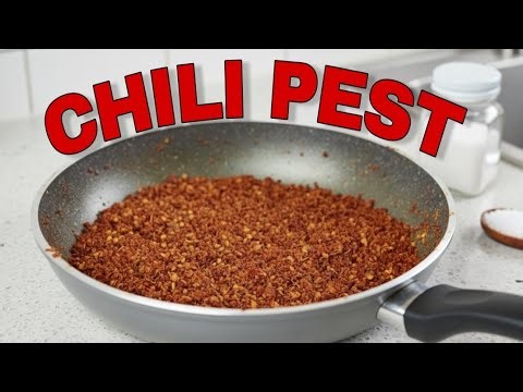 Make Your Own Chili Paste (Easy Recipe)