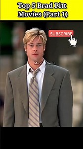Top 5 Brad Pitt Movies (Part 1) #bradpitt #movies #shorts