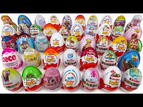 I Opened 42 Kinder Surprise Eggs and Found Something Insane