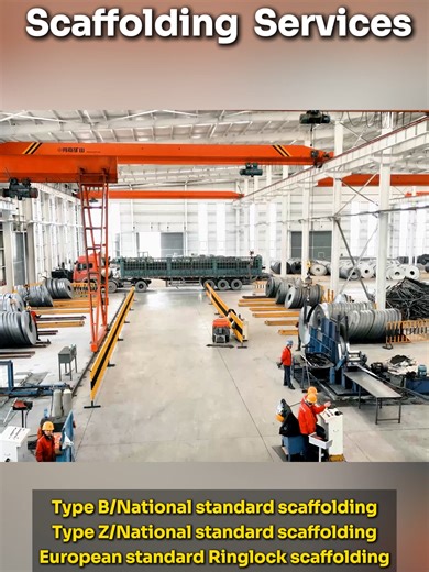 Type Z / National Standard Scaffolding Type Z scaffolding is specifically engineered for high-load applications, featuring standards with a 60.3 mm diameter and 3.2 mm wall thickness. An internal connection design increases load capacity by 30% compared with Type B systems. With a 500 mm rosette module and modular ledgers, it is well suited for bridge piers, heavy-duty industrial plants, and similar projects, supporting up to 25 kN per bay. Hot-dip galvanizing provides a zinc coating ≥80 μm, del