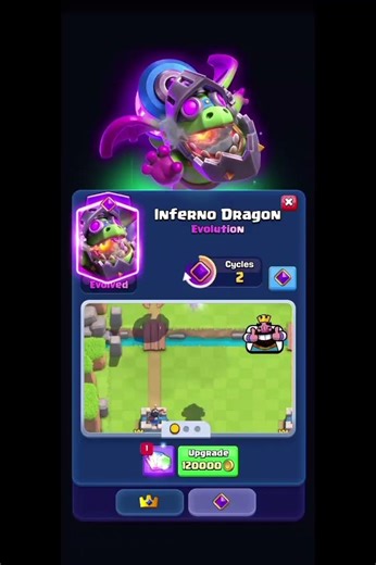 Max Level Inferno Dragon! #clashroyale #shorts #gaming #fyp