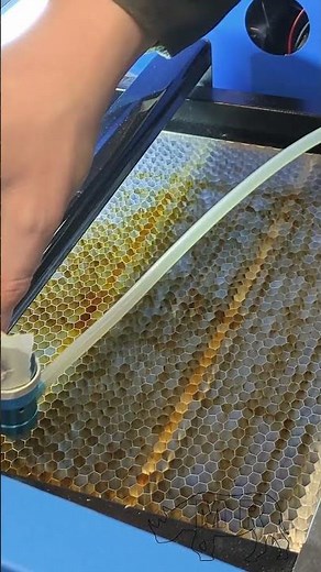 Low-power CO2 laser? Adjusting the mirror! #co2lasercutter #laser #diy #lasercutting