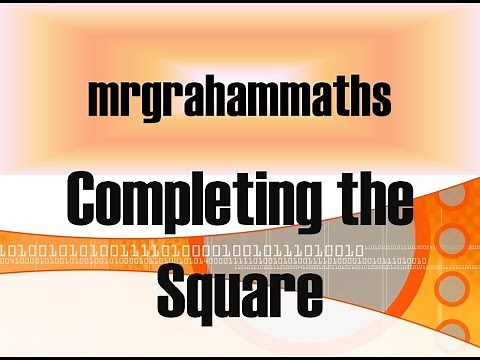 Nat 5 Maths - Completing the Square