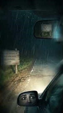 She wasn't pointing down the road... she was pointing at her own grave. 🪦👻