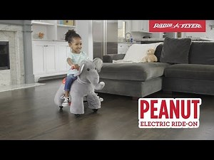Peanut: Electric Ride-On Animal Toy with Sounds | Radio Flyer