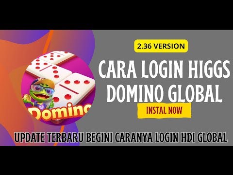 Apk higgs domino global ada tombol kirim📤cara login higgs domino global