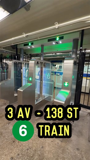 NYC Subway Life on Instagram: "MTA’s New Modern Fare Gates by Conduent Already Installed at 3 Av - 138 St, 6 Train FULL VIDEO ON FACEBOOK This is a copyrighted content. #NYCSubway #NYC #NewYorkCity"