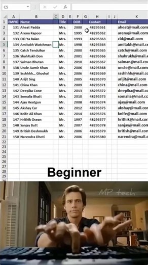 Best way to delete blank columns in excel 😱 #excel #office #spreadsheet