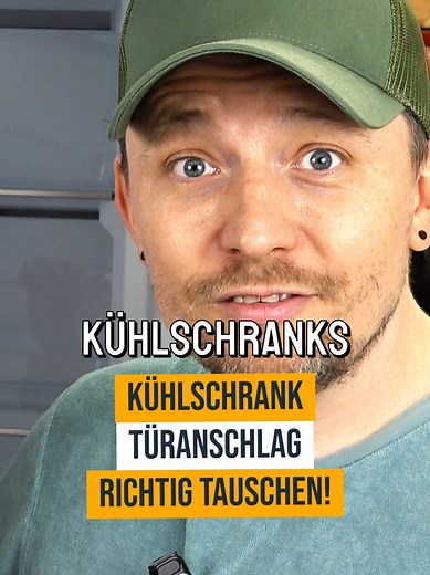 Kühlschrank Türanschlag wechseln – Schritt für Schritt